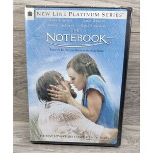SEALED The Notebook DVD Movie Love Story with Ryan Gosling Rachel McAdams PG-13